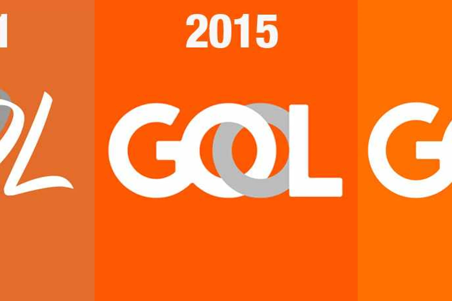 A evolução da logomarca da Gol: esforço para não confundir nome com "Gool"