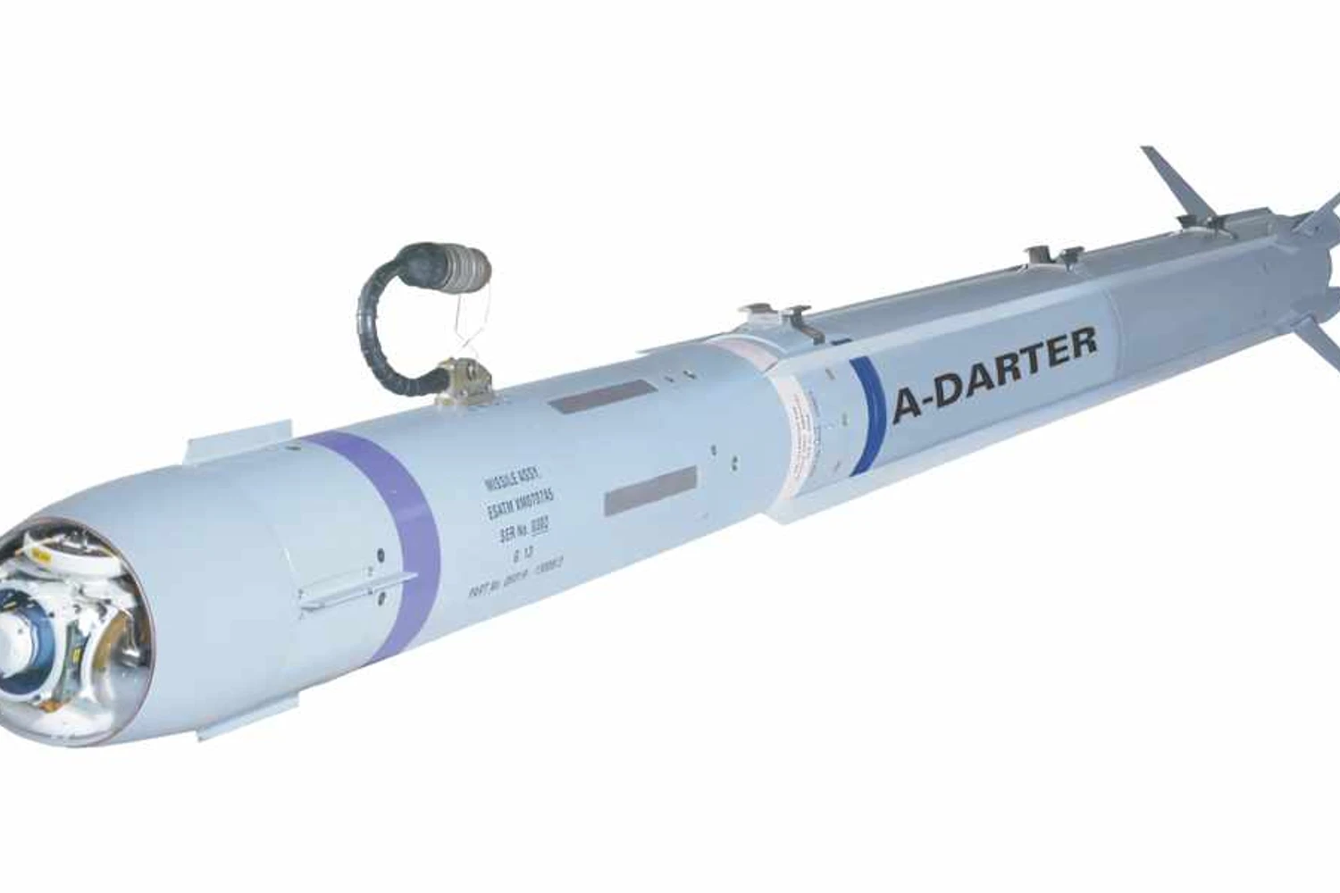O A-Darter é desenvolvido pela Denel Dynamics, da África do Sul, e a SIAAT, de São José dos Campos (Divulgação)