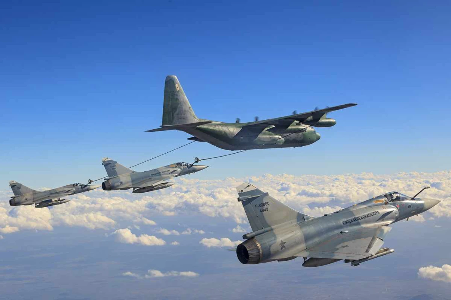 Ca&ccedil;as Mirage 2000 do 1&ordm; GDA (FAB)