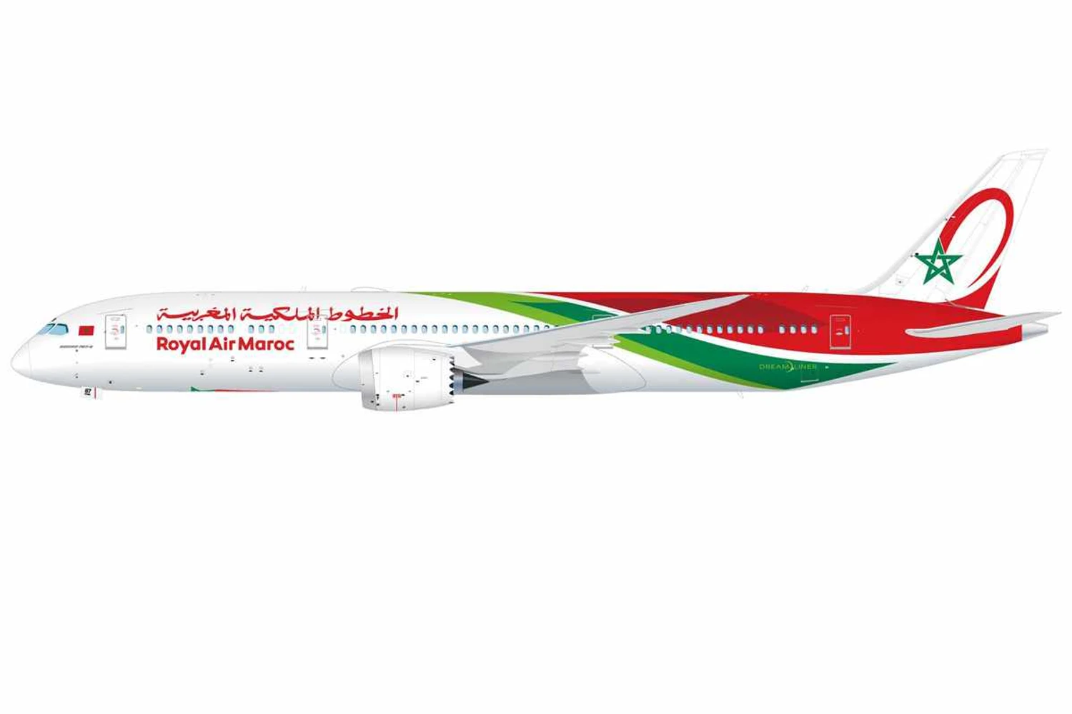 A nova pintura da Royal Air Maroc: estreia no 787-9 (RAM)
