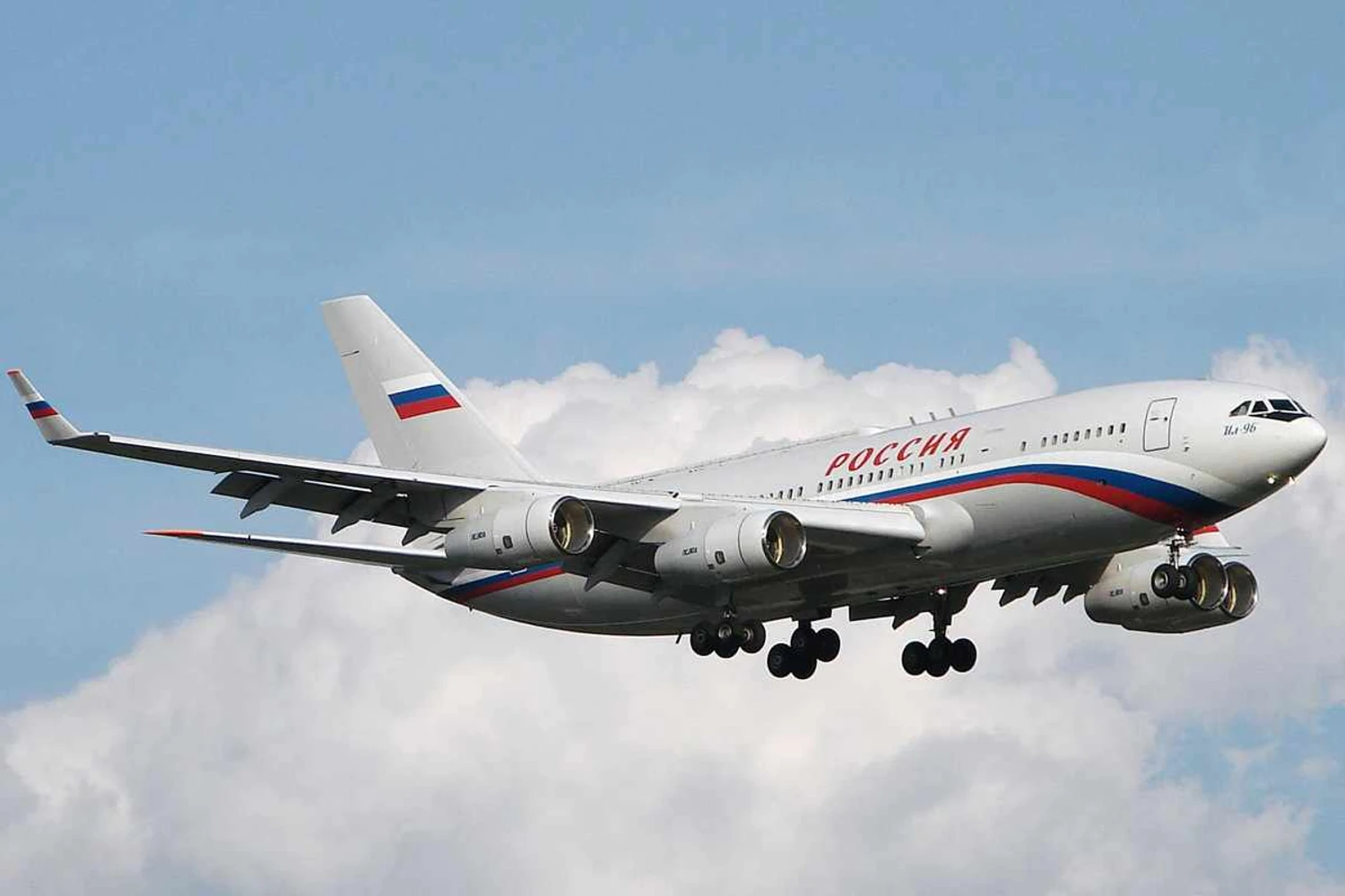 Il-96 utilizado por Vladimir Putin (E233renmei/Wikimedia)
