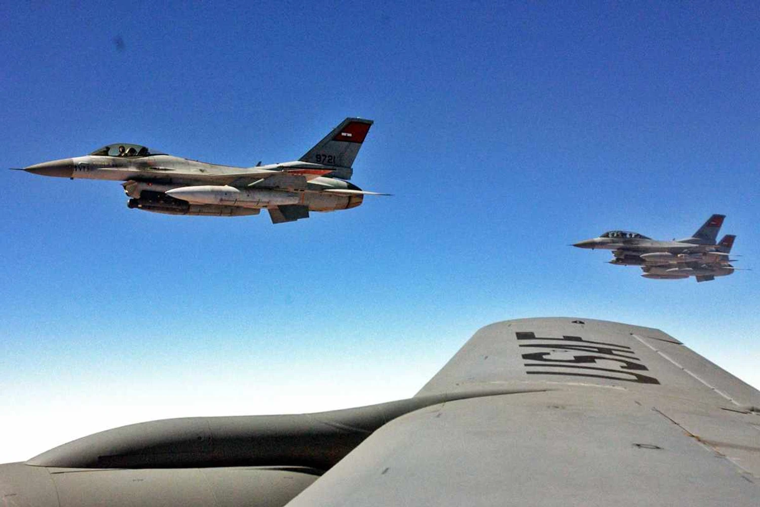 Caças F-16 do Egito: avião de combate americano é o mais numeroso no país, mas está perdendo espaço para os russos (USAF)