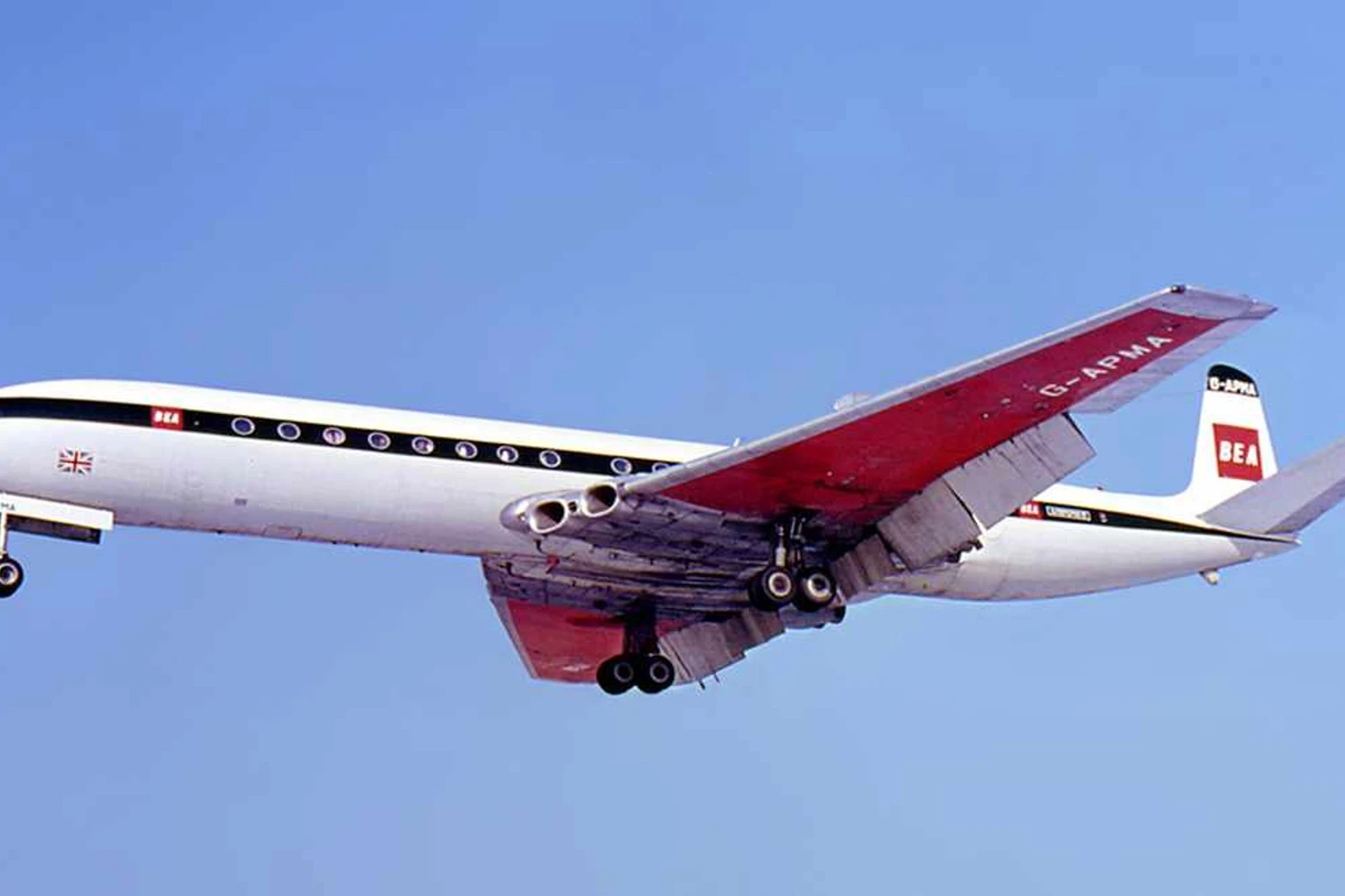 O Comet foi o primeiro avião comercial equipado com motores a jato (Ralf Manteufel)
