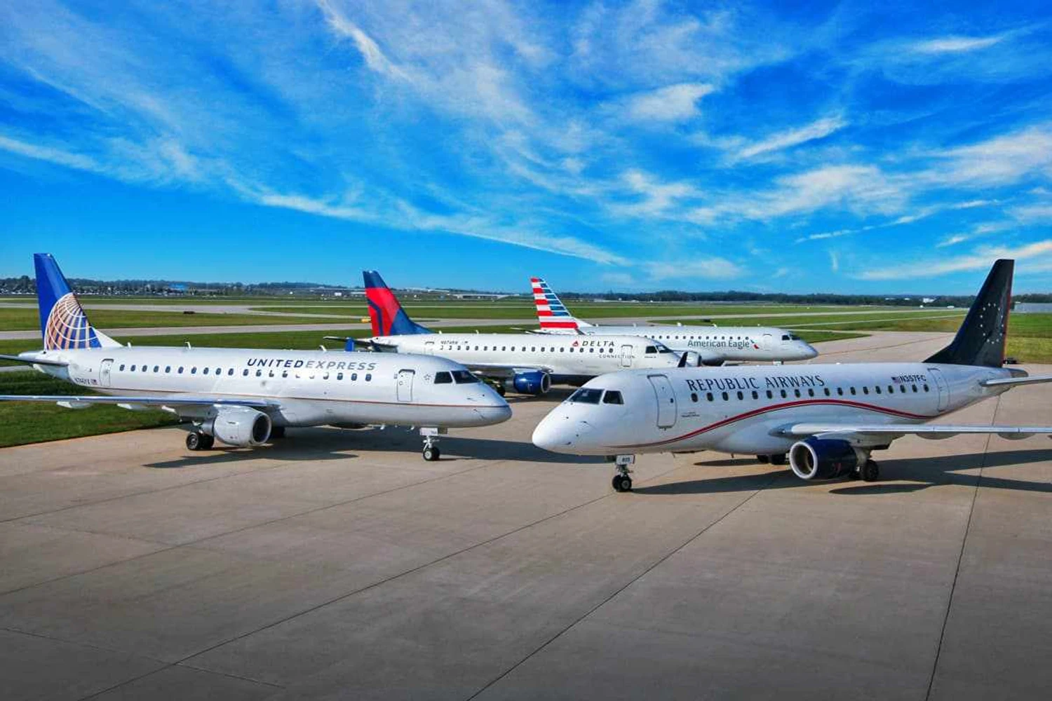 O E175 é bastante popular nos EUA