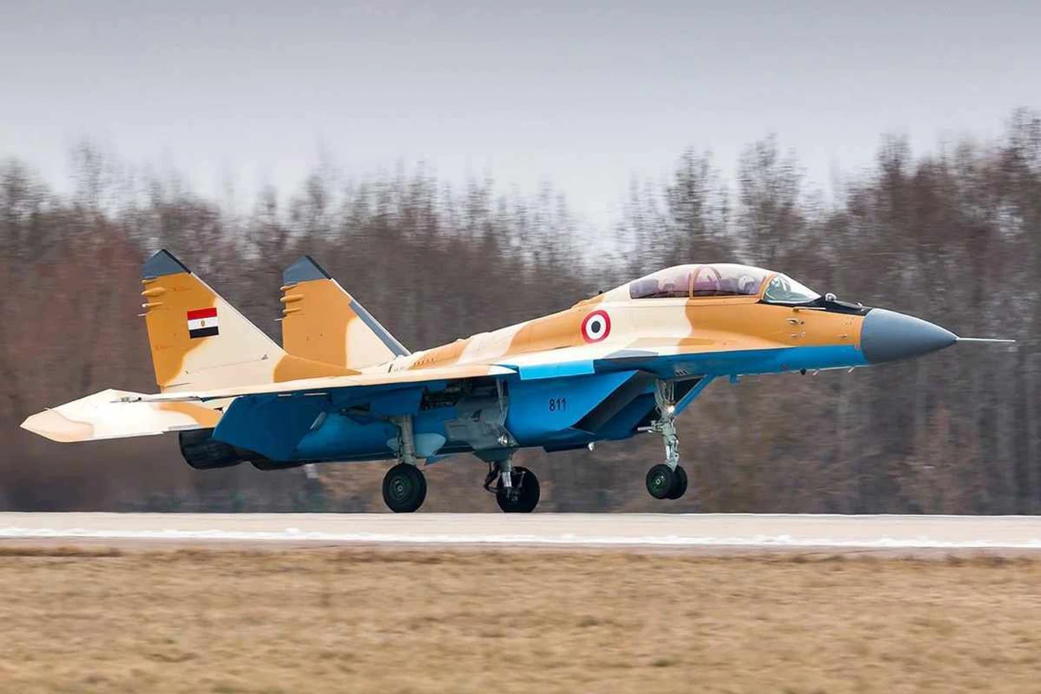 O Egito encomendou o MiG-29M, sua versão avançada, recentemente (Dmitri Terekhov via Twitter)