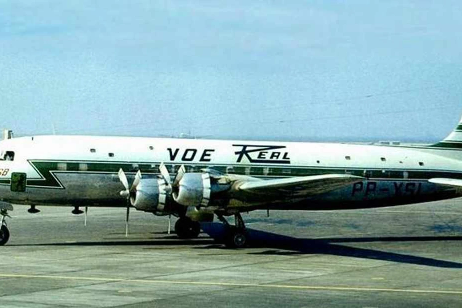 A Real Aerovias também operou algumas poucas unidades do DC-6