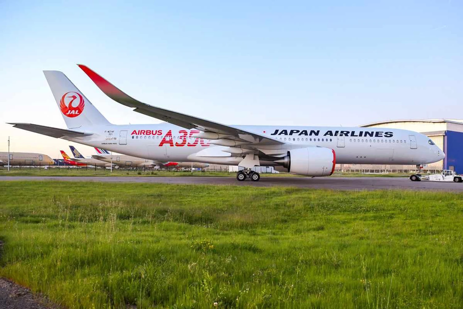JAL will receive its first A350 in June (Airbus)