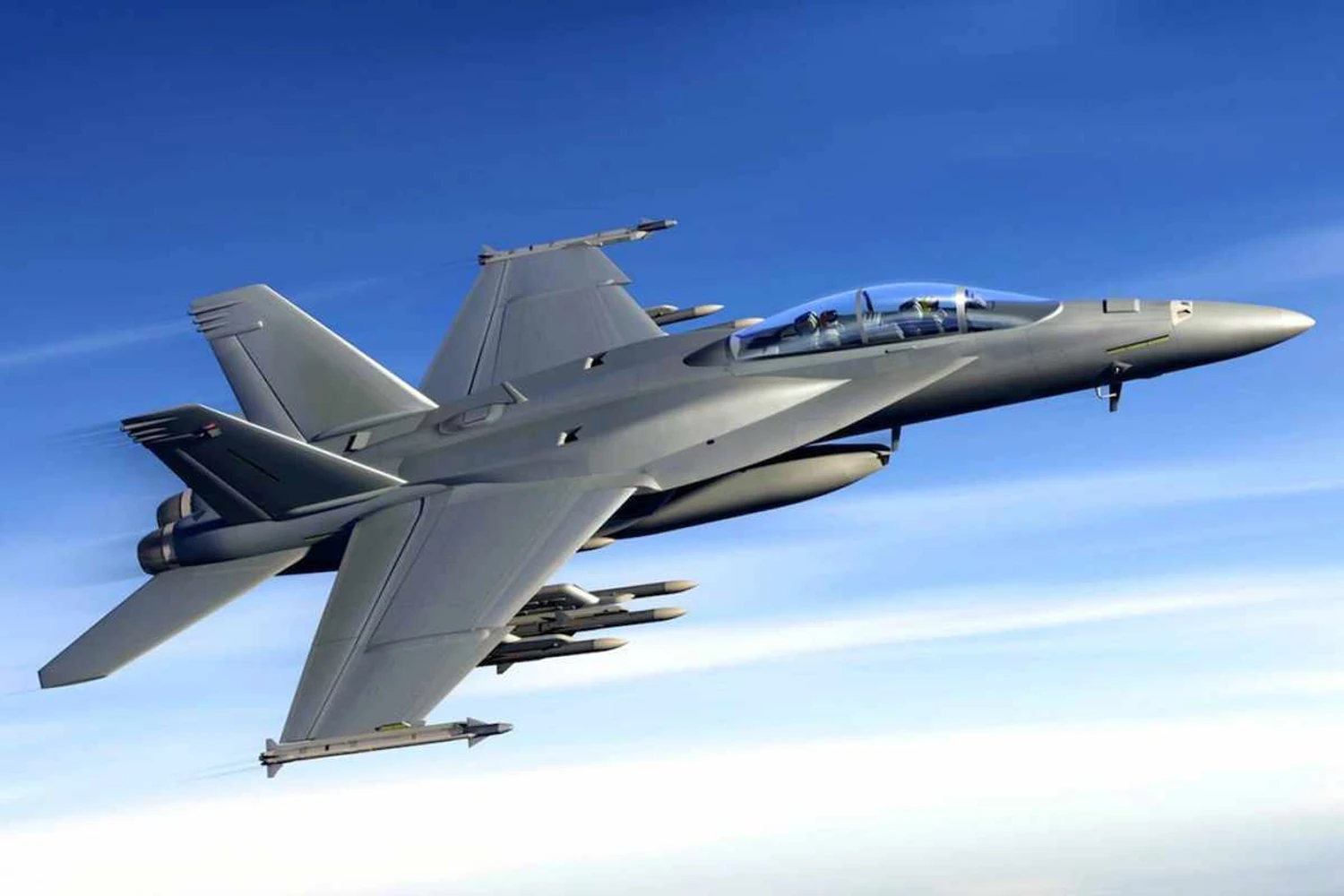 O F/A-18E/F do Bloco III: Boeing recapacitará o caça para voar até 2030 (Boeing)