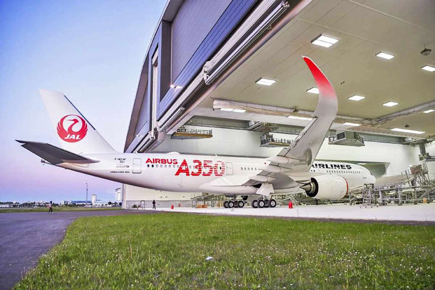 O jato é o primeiro Airbus encomendado pela JAL diretamente ao fabricante (Airbus)