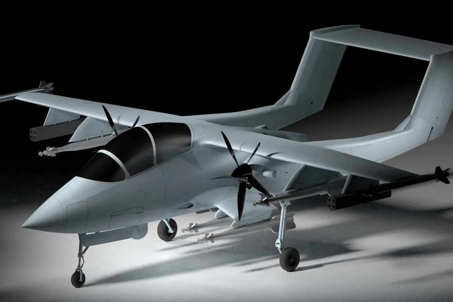O Mosquito, avião projetado pela Akaer
