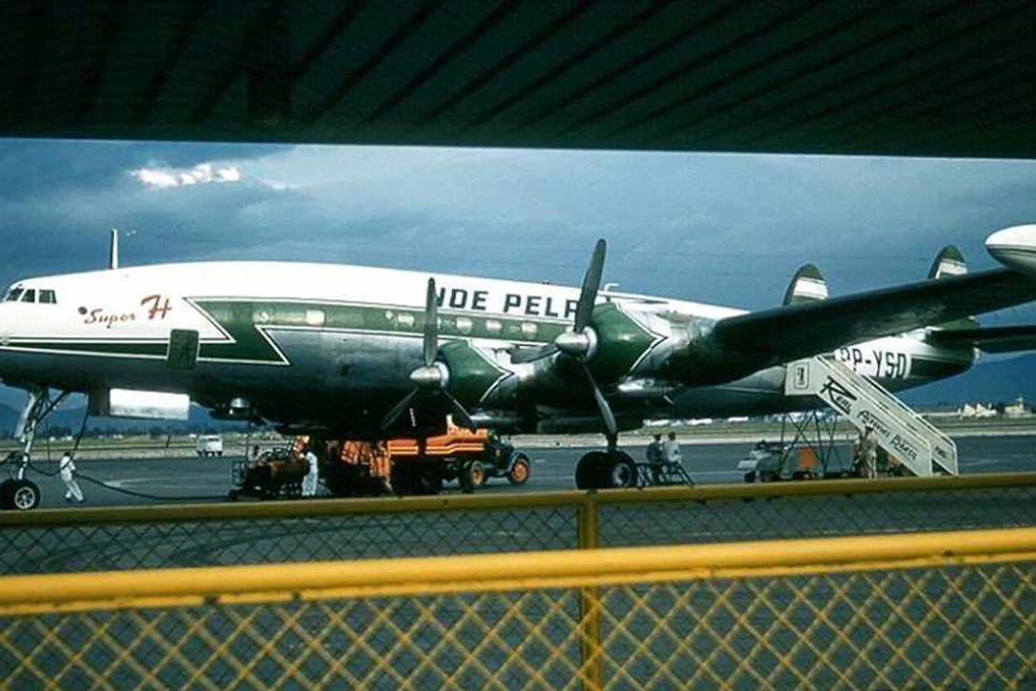 O Super Constellation era o máximo da aviação comercial antes da era dos jatos