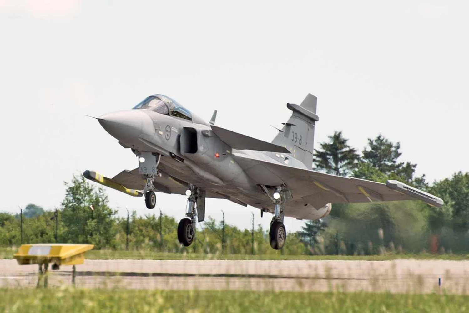 Saab Gripen E: first Brazilian fighter will fly in August (Saab)