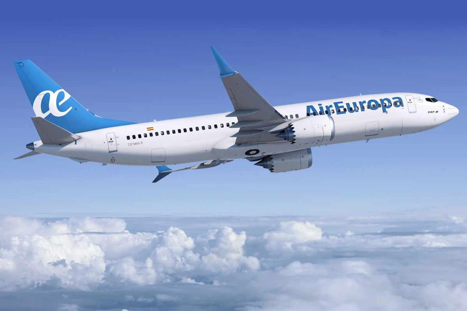 Air Europa has a fleet of about 50 aircraft and is the 3rd largest in Spain (Boeing)