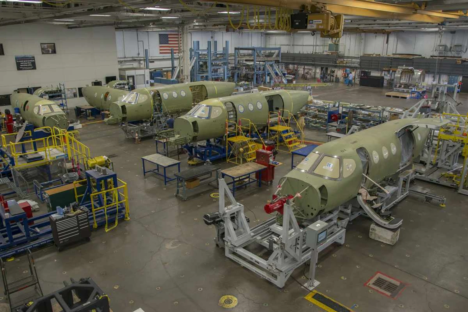 As primeiras fuselagens do Denali (Cessna)