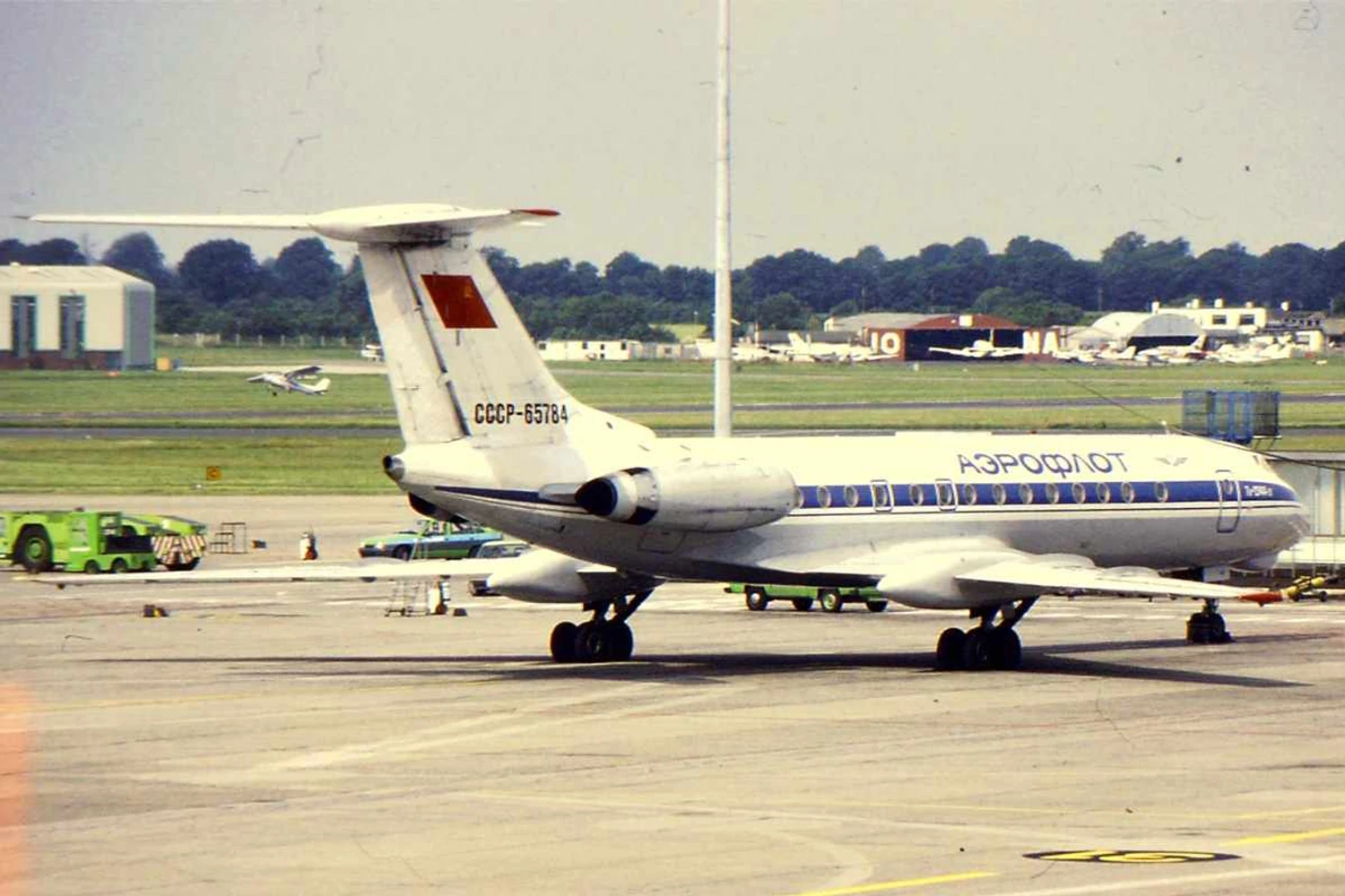 O Tu-134 foi a base da frota doméstica da Aeroflot nos tempos da União Soviética