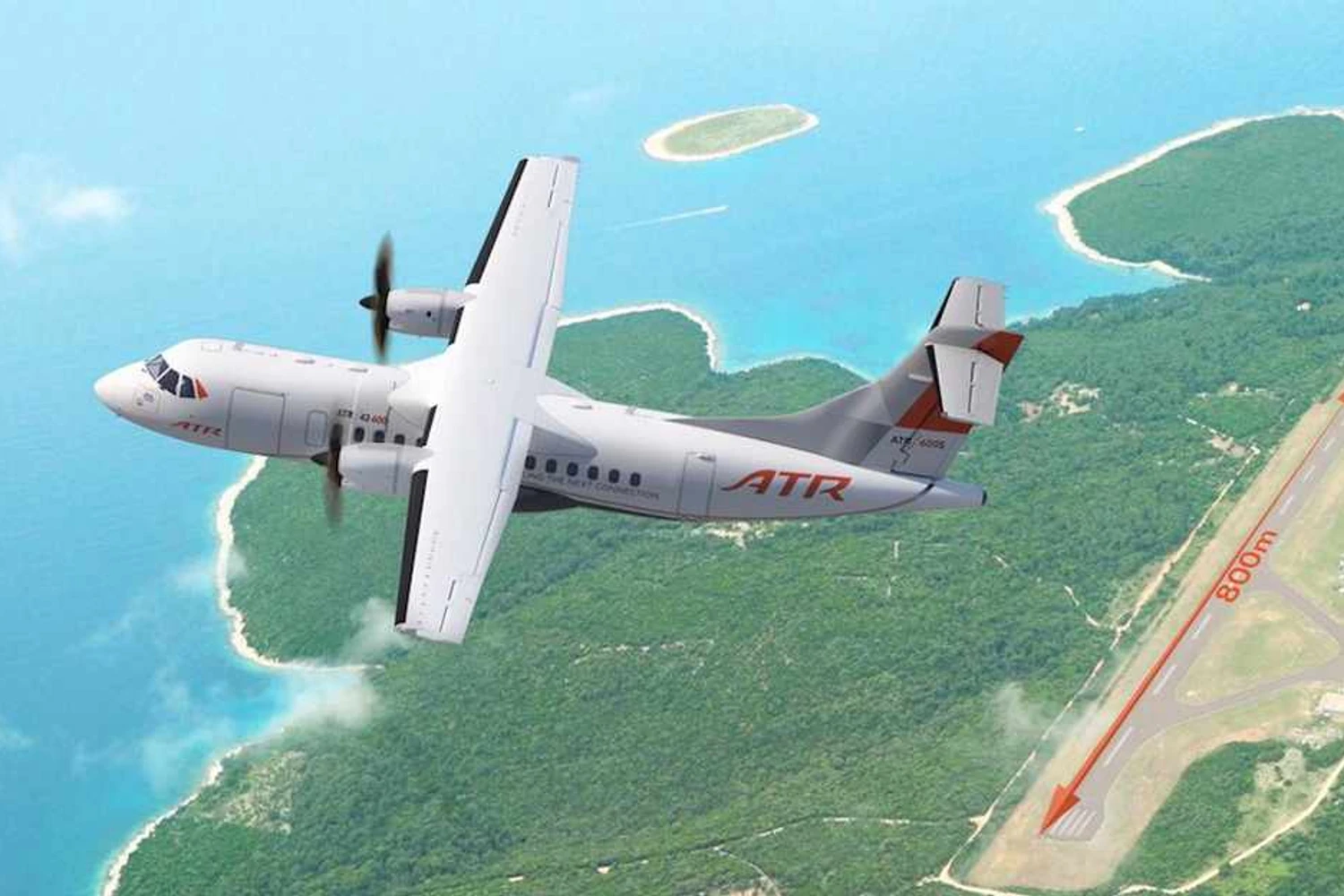 Novo ATR 42-600S deve estrear no mercado em meados de 2024 (ATR)