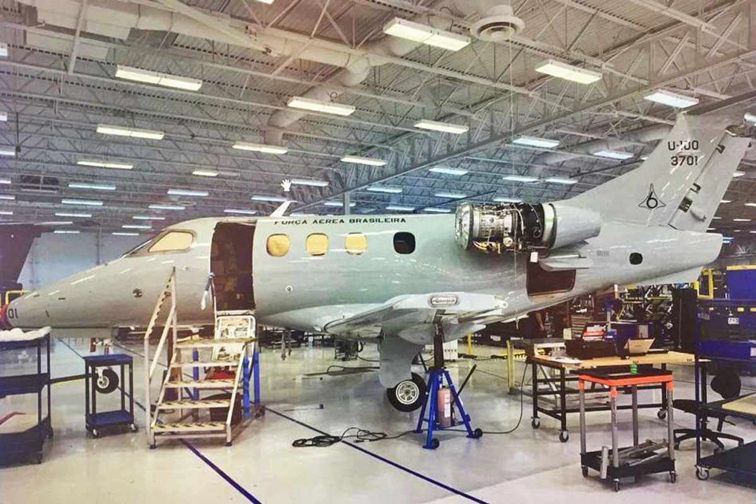 Força Aérea Brasileira está prestes a receber seu primeiro jato Phenom 100
