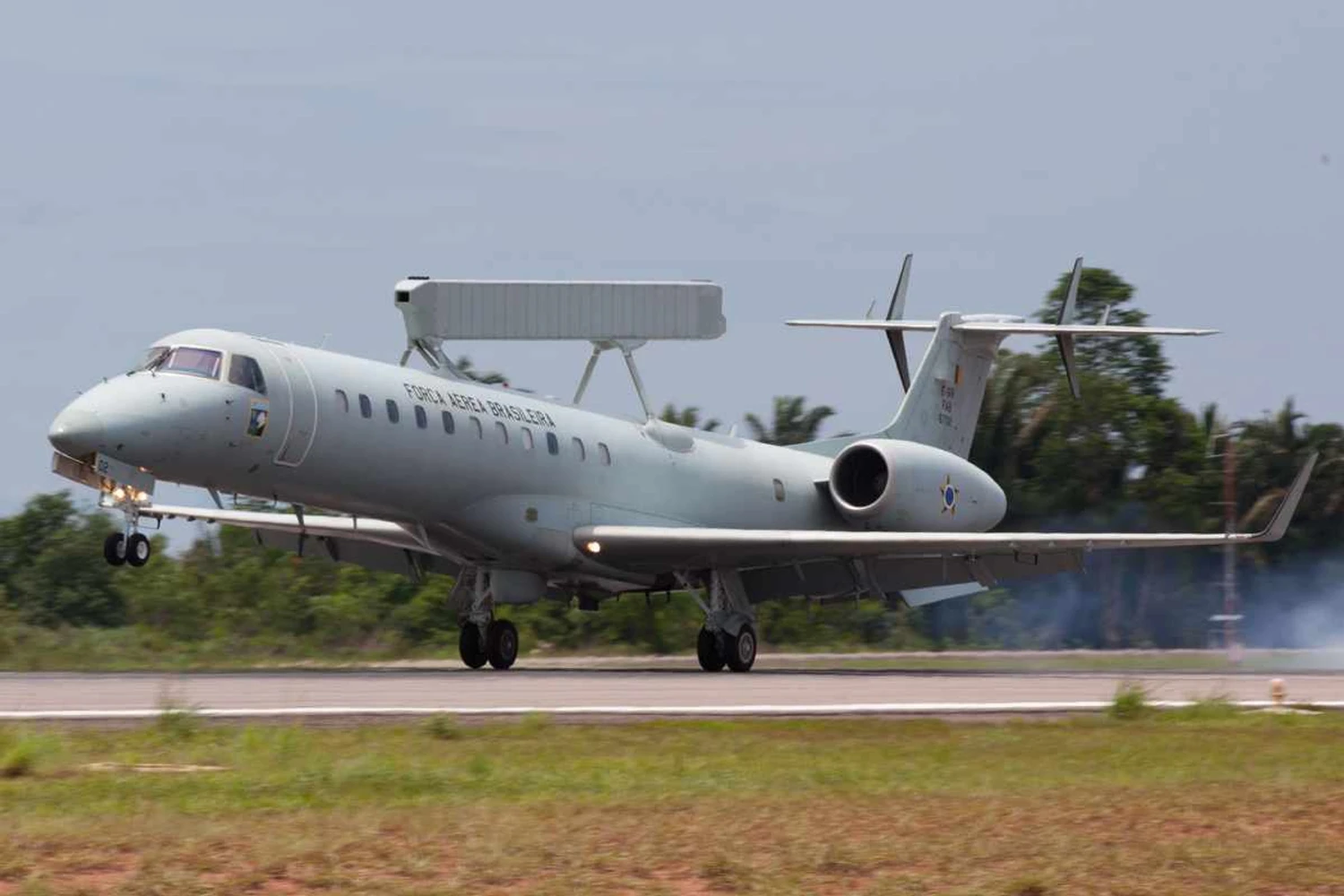 The ERJ145 was used by Embraer as AEW platform (FAB)