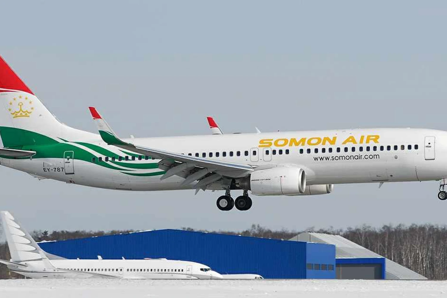 Boeing 737-800 da Somon Air (Alex Beltyuko/Creative Commons)