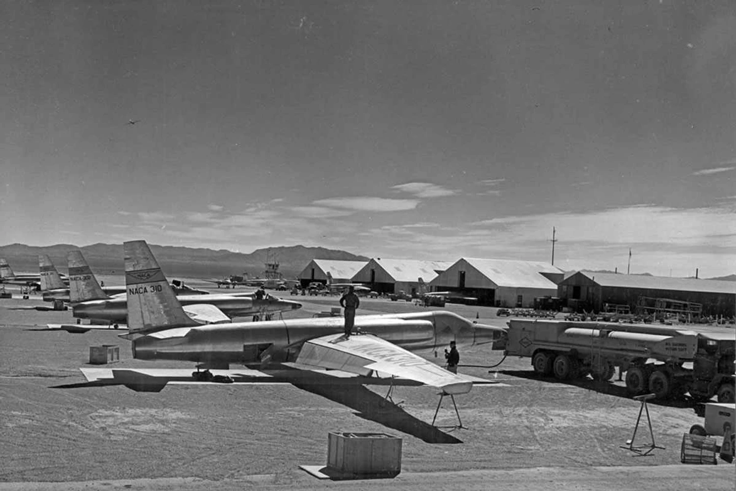 Os primeiros U-2 na Área 51: espaço para testes sem curiosos (CIA)