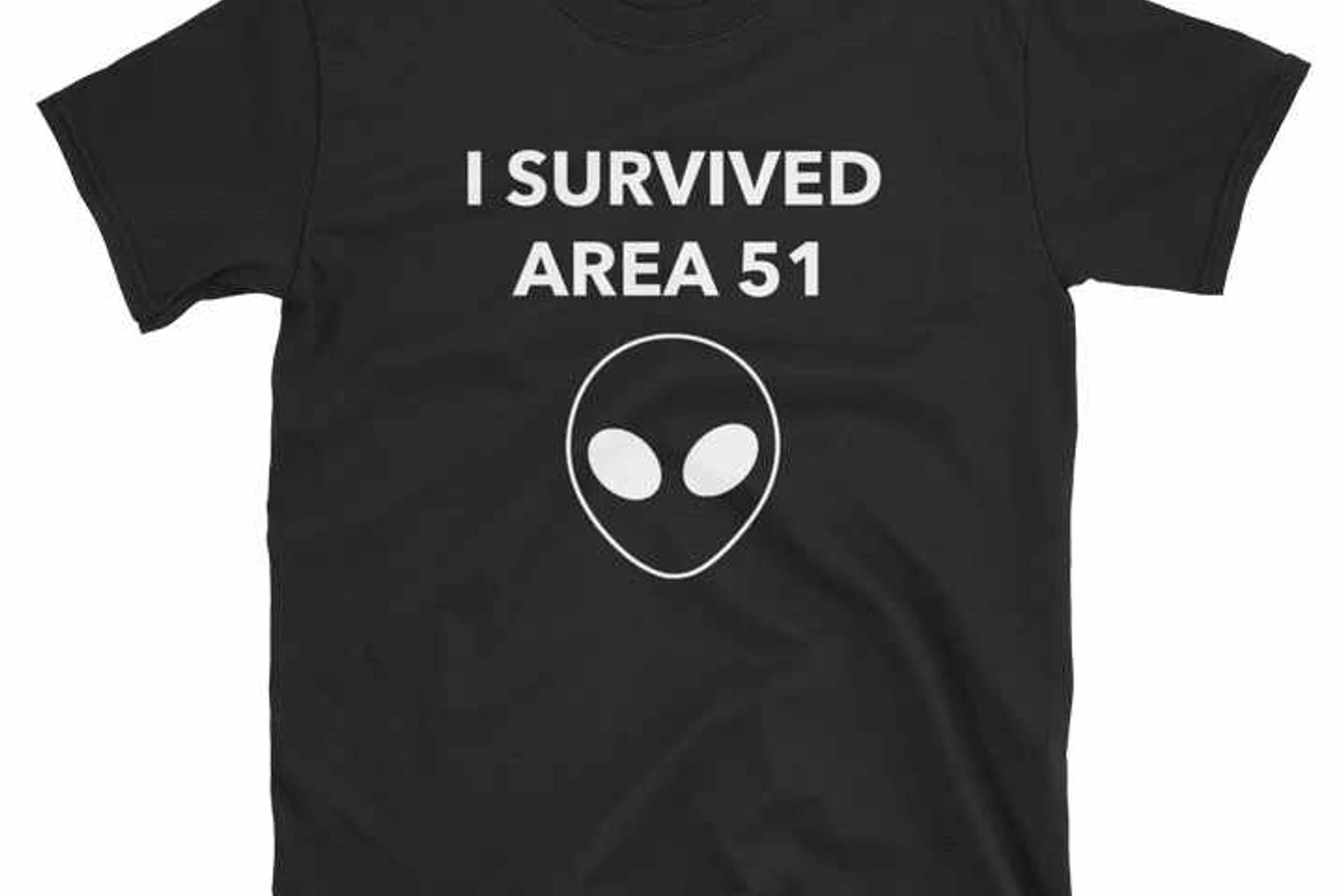Piada ou não, criadores do evento insólito já estão vendendo camisetas "Eu sobrevivi à Área 51" (Reprodução)
