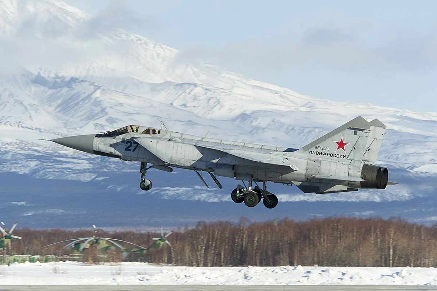 O PAK DP substituirá o MiG-31 (foto), mas isso deve demorar afinal o jato atual deverá continuar em operação depois de 2030 (FAR)