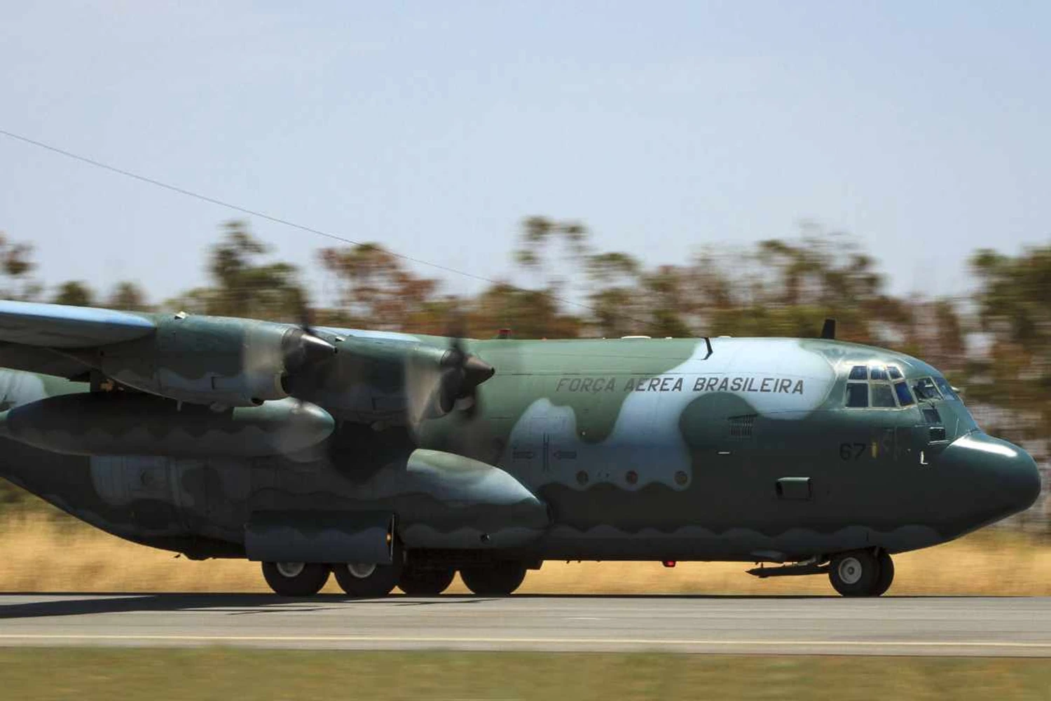 FAB envia Hercules para combater incêndios na Amazônia