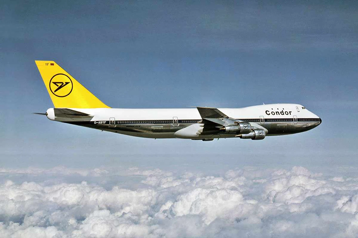 A Condor foi uma subsidiária integral da Lufthansa até os anos 2000 (Divulgação)