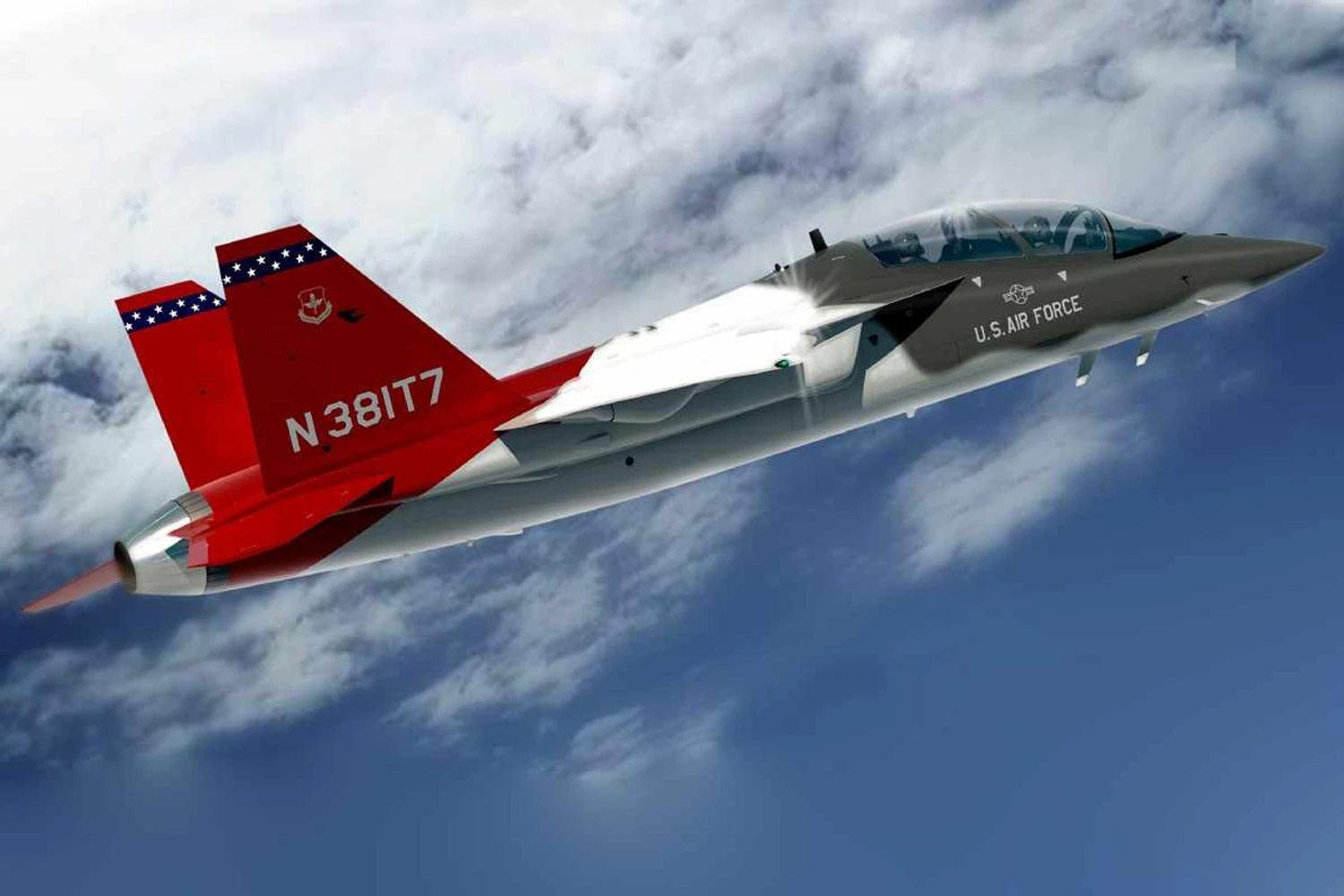 USAF batiza o T-X como T-7A Red Hawk