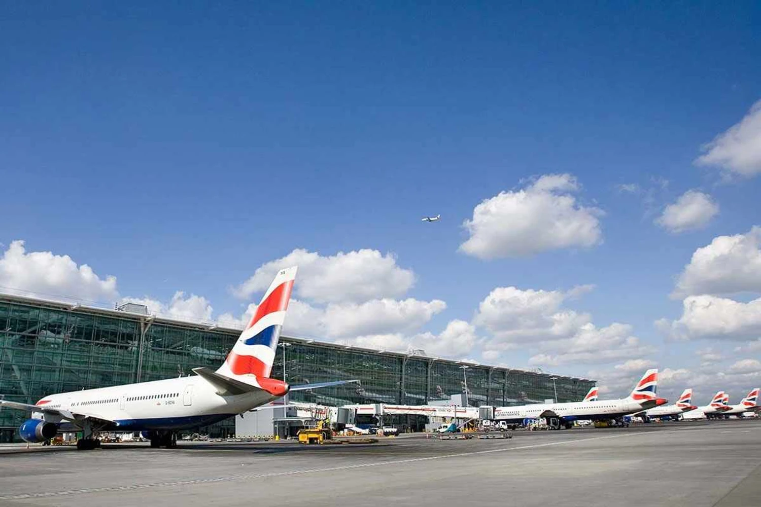 Terminal 5 de Heathrow, exclusivo da British Airways: companhia detém quase metade dos slots do maior aeroporto da Europa (Mace Group)