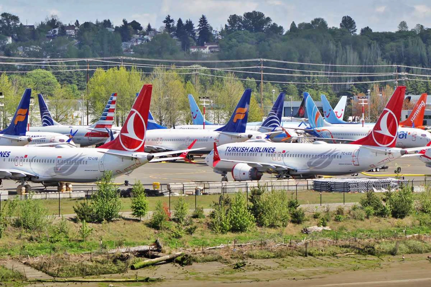 737 MAX estacionados na Boeing: crise da fabricante não tem fim (SounderBruce)