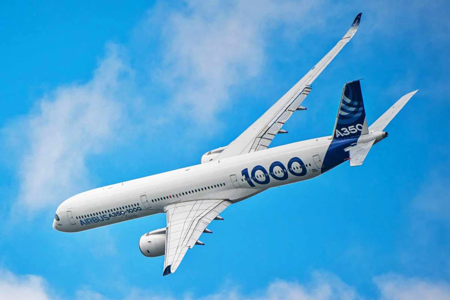 A Airbus deve lançar uma versão com mais autonomia do A350-1000 capaz de voar 16.000 km