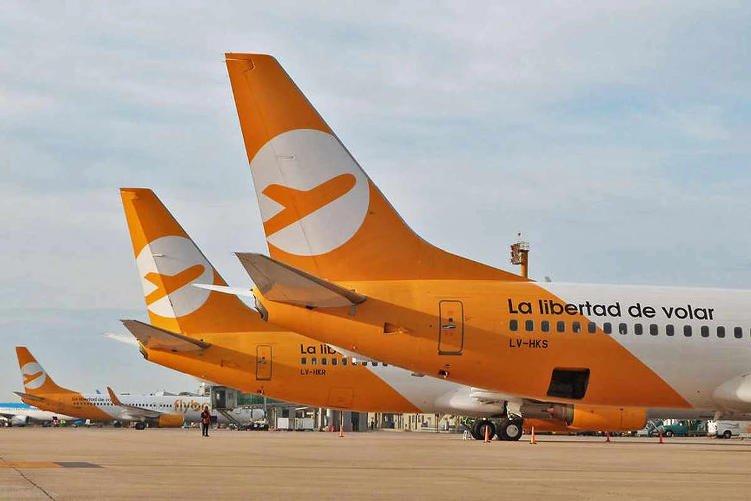 Empresa opera cinco Boeing 737-800 alugados (Flybondi)