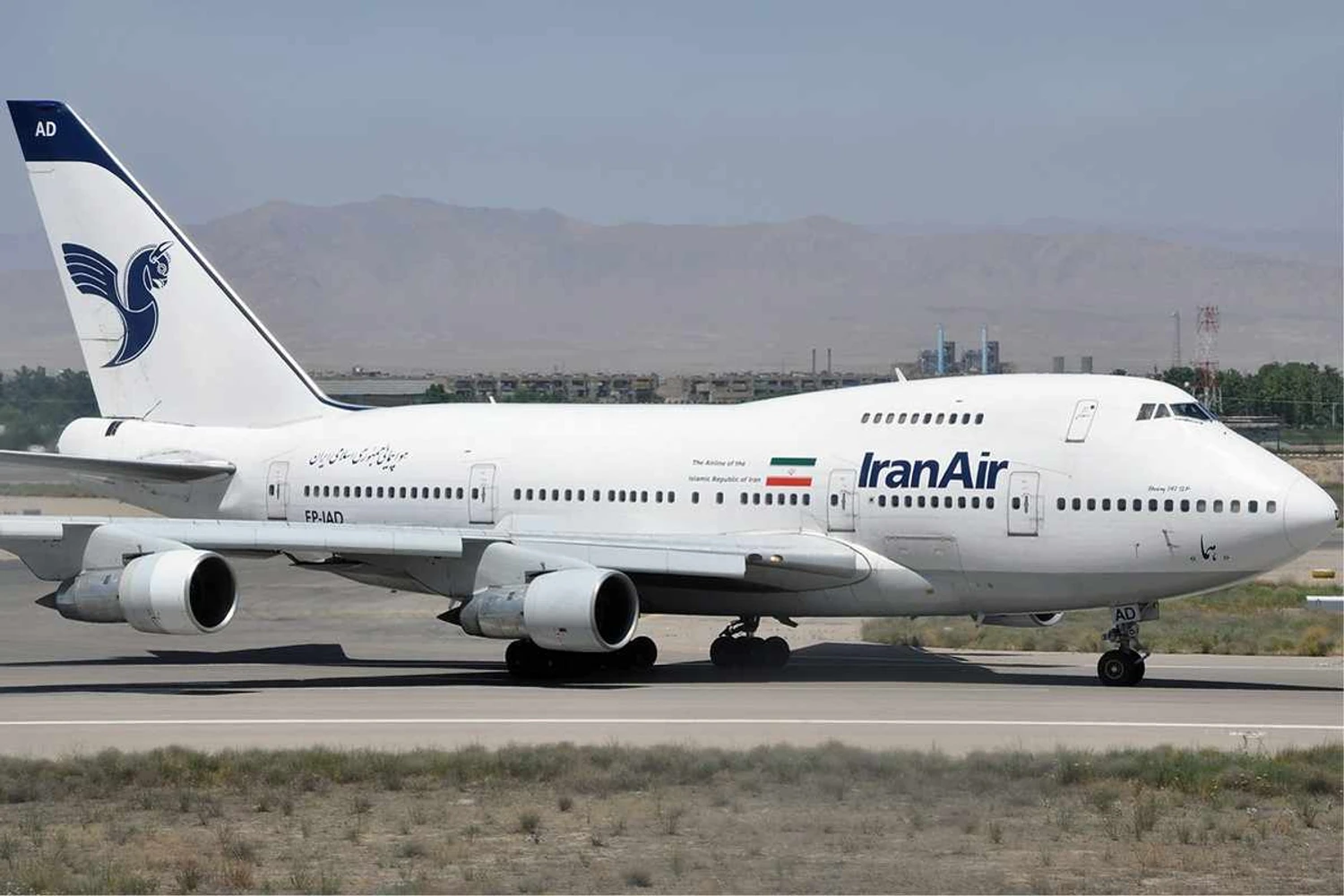 O curioso 747 SP foi uma peça importante no passado do Iran Air (Danial Haghgoo)