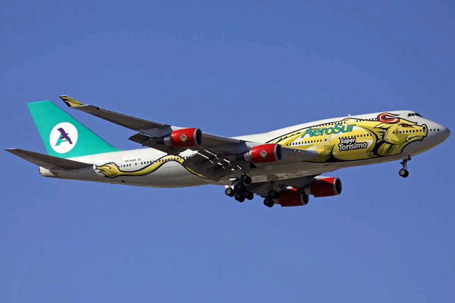 Nos seus tempos áureos, a Aerosur chegou a voar com um 747-400 alugado (Eddie Heisterkamp)