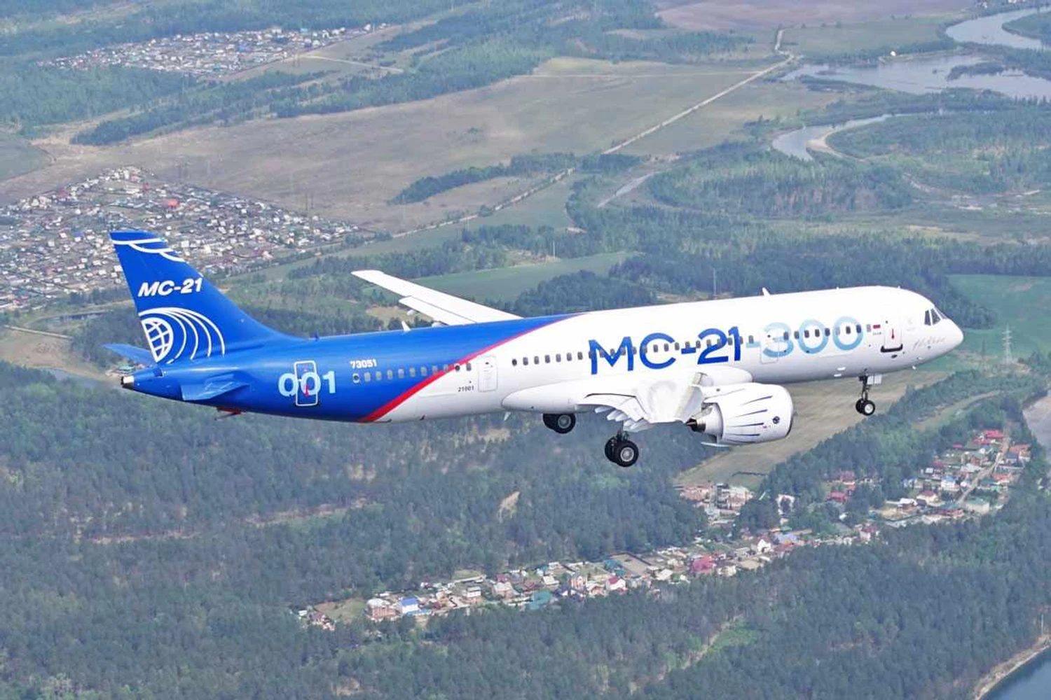 The MC-21 is powered by PW1400G engines, but the Russian government wants companies to replace it with the local produced PD-14 engines (UAC).