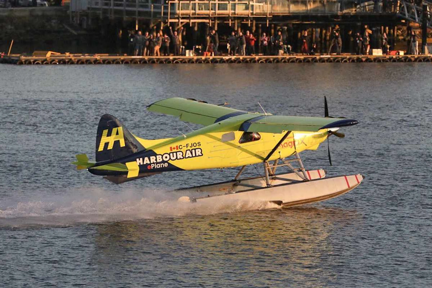 Derivado do clássico DHC-2 Beaver, eBeaver da Harbour Air tem alcance de 160 km (Harbour Air)
