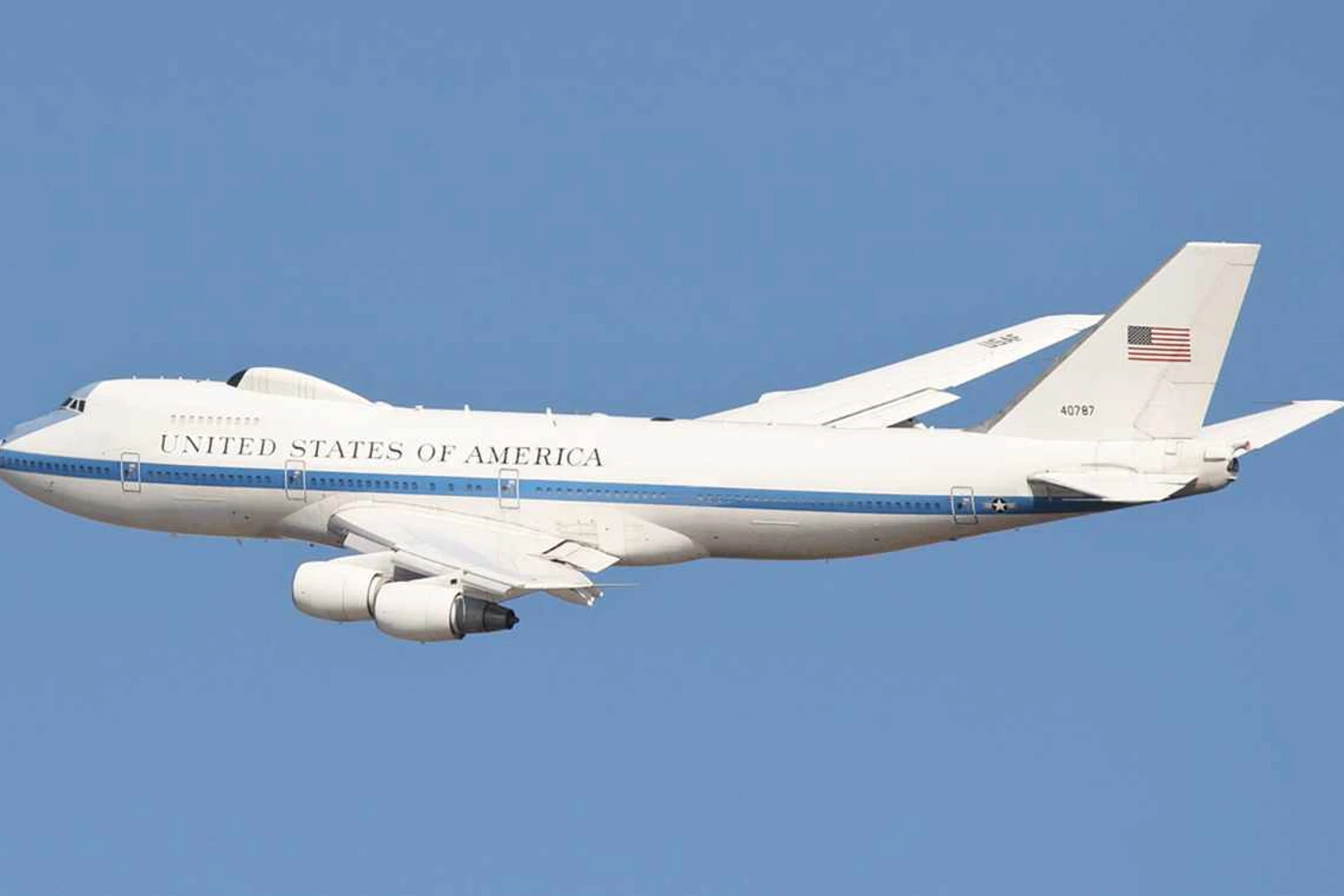 Um clássico da Guerra Fria, os E-4B da USAF ainda são uma peça importante de dissuasão dos EUA (USAF)