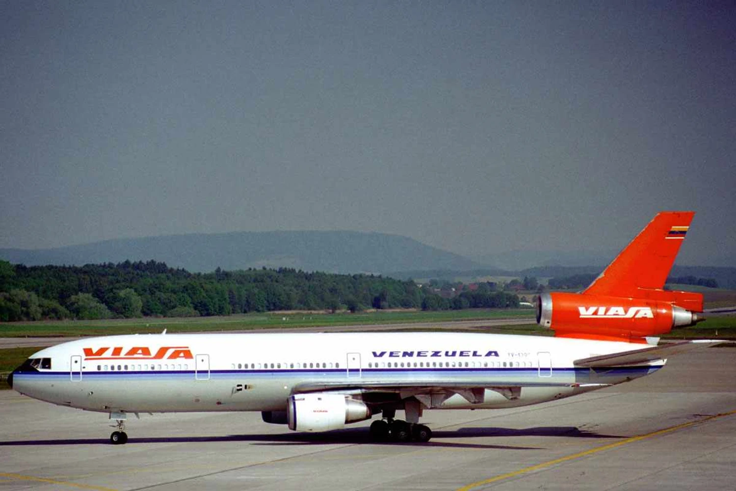 Viasa was for many years the flag company of Venezuela, but went bankrupt in 1997 (Aero Icarus)