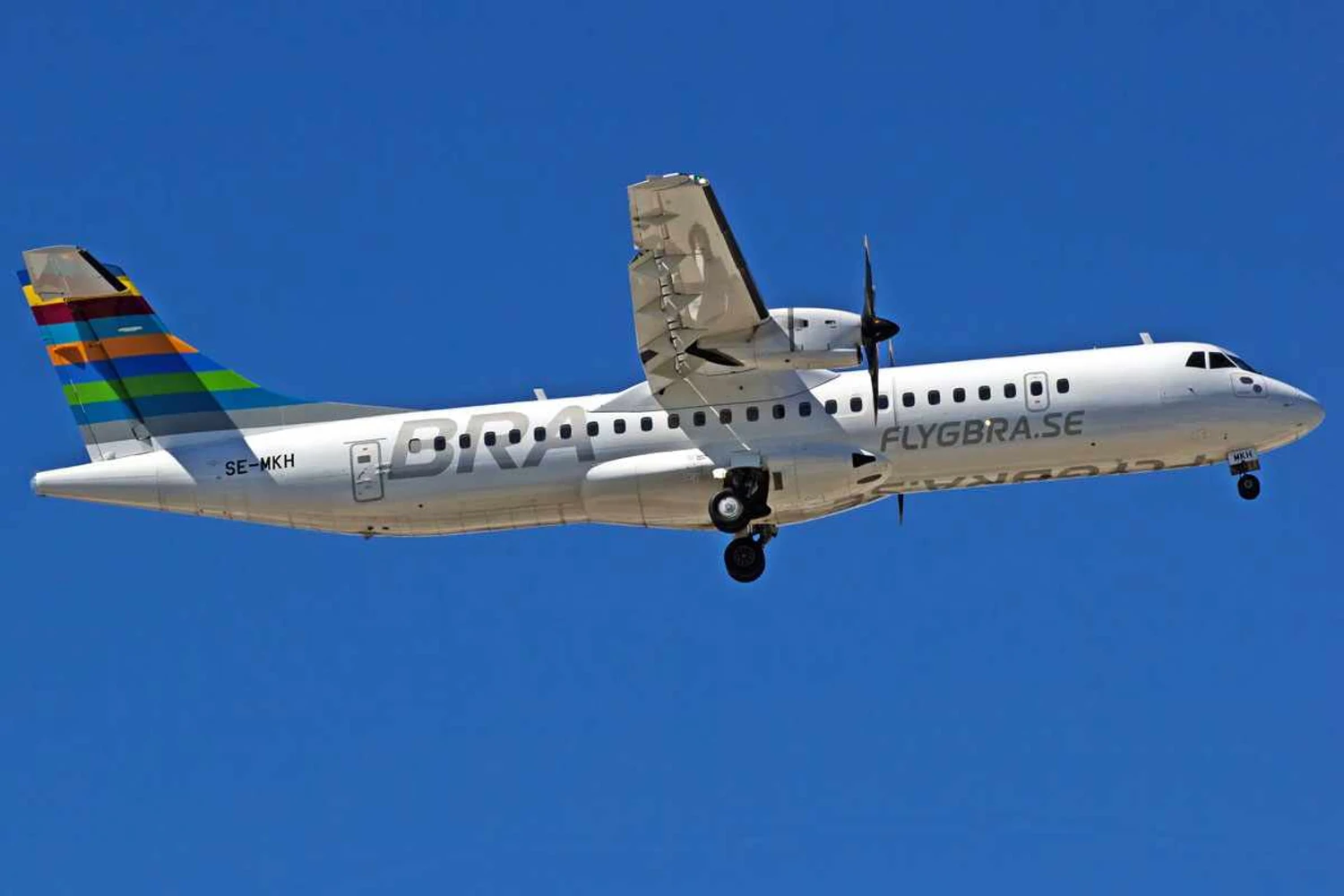 A base da frota da BRA é o ATR-72 (Bene Riobó)