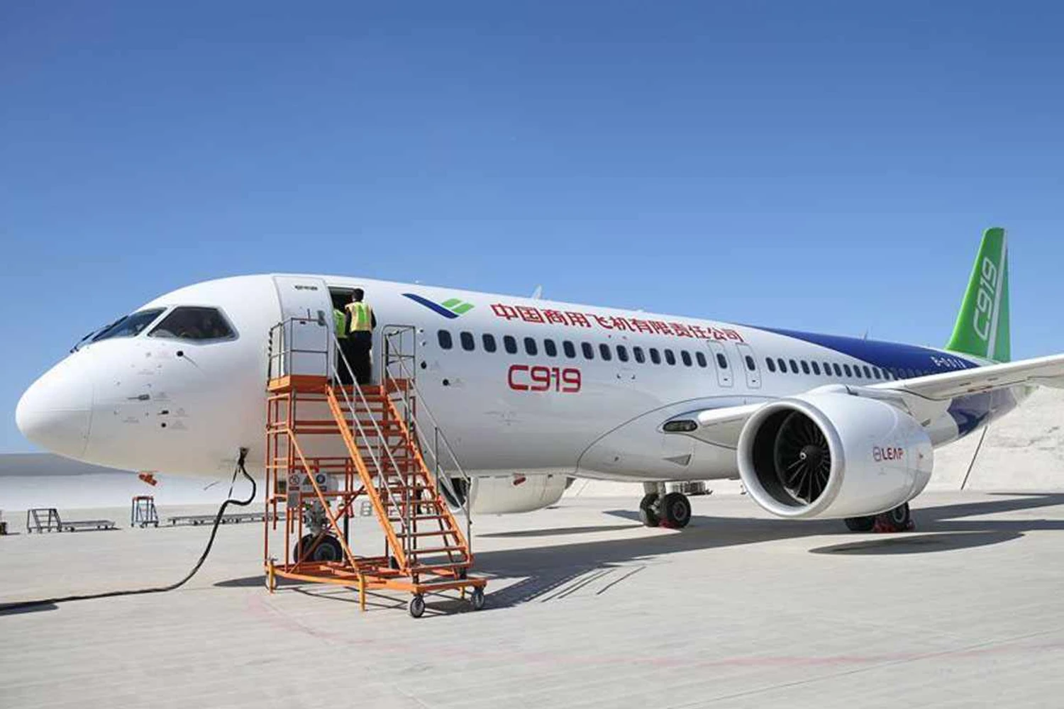 C919 uses CFM LEAP-1C engines (Xinhua)