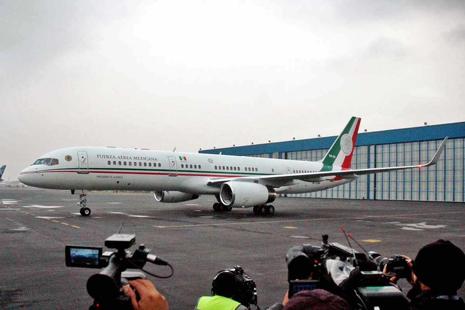 O antecessor de López Obrador resolveu substituir um Boeing 757 pelo Dreamliner (Governo do México)