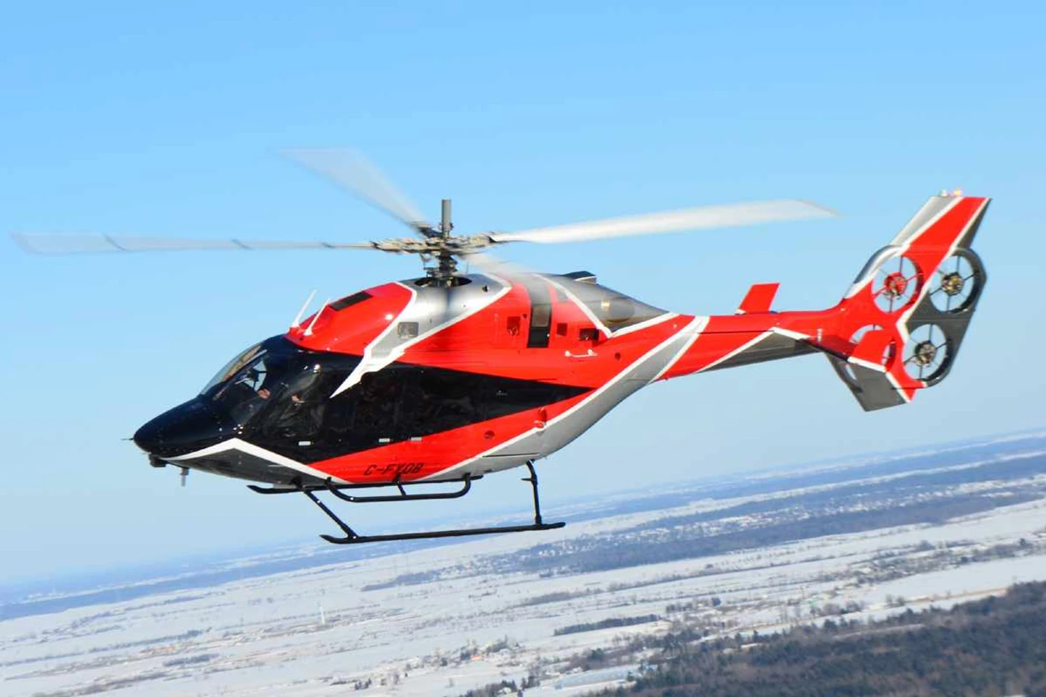 Bell revela helicóptero experimental com motorização híbrida