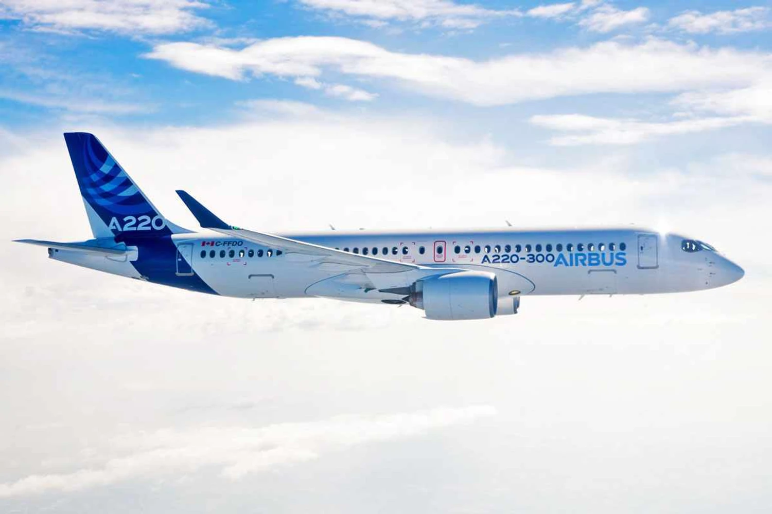 Assumidor pela Airbus, o jato A220 tem ganhado mercado (Airbus)