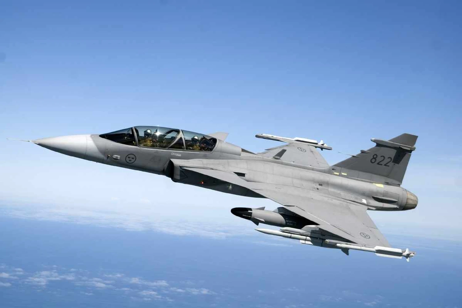 Suécia volta a oferecer caças Saab Gripen para a Croácia