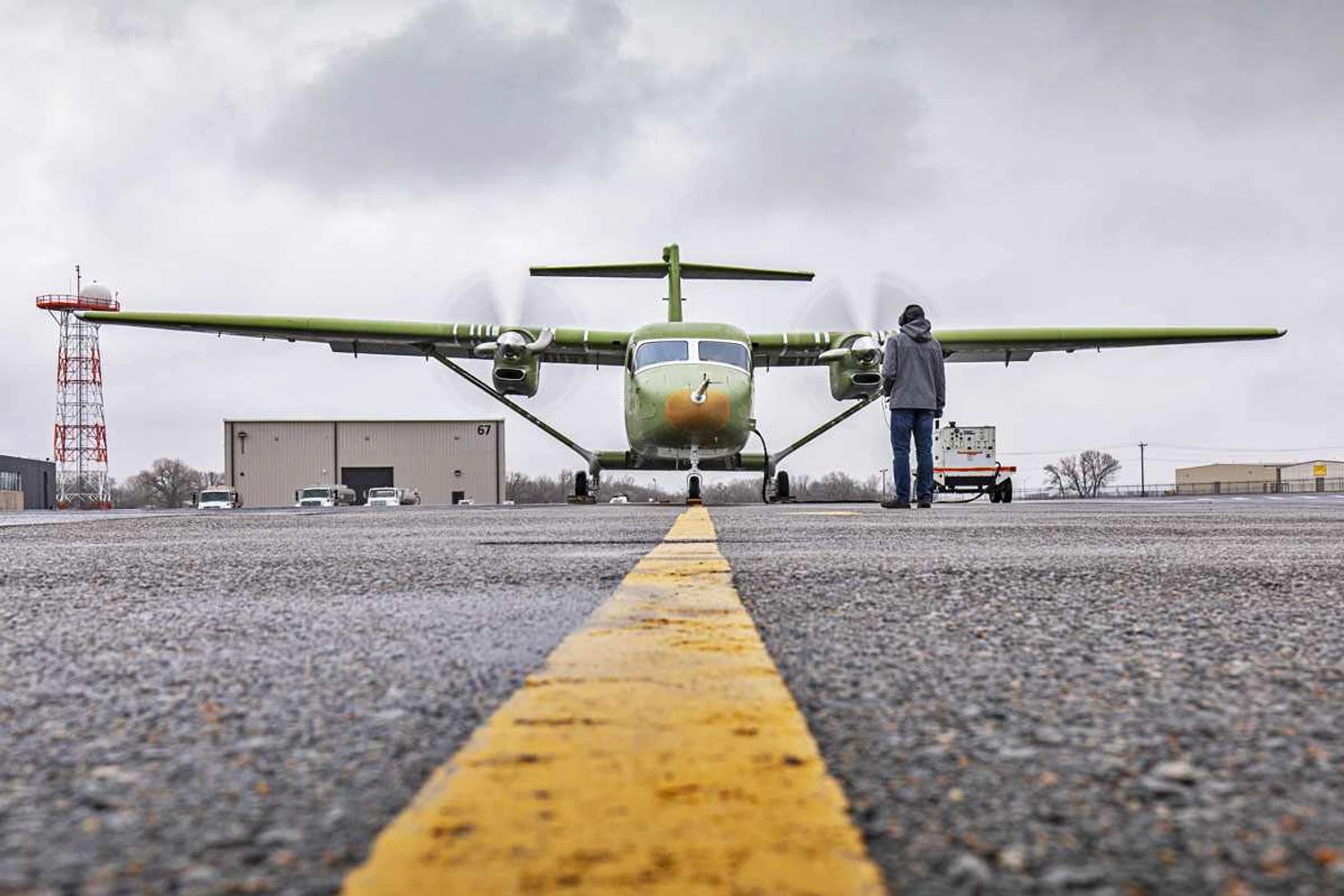 The Cessna SkyCourier: first engine tests (Textron)