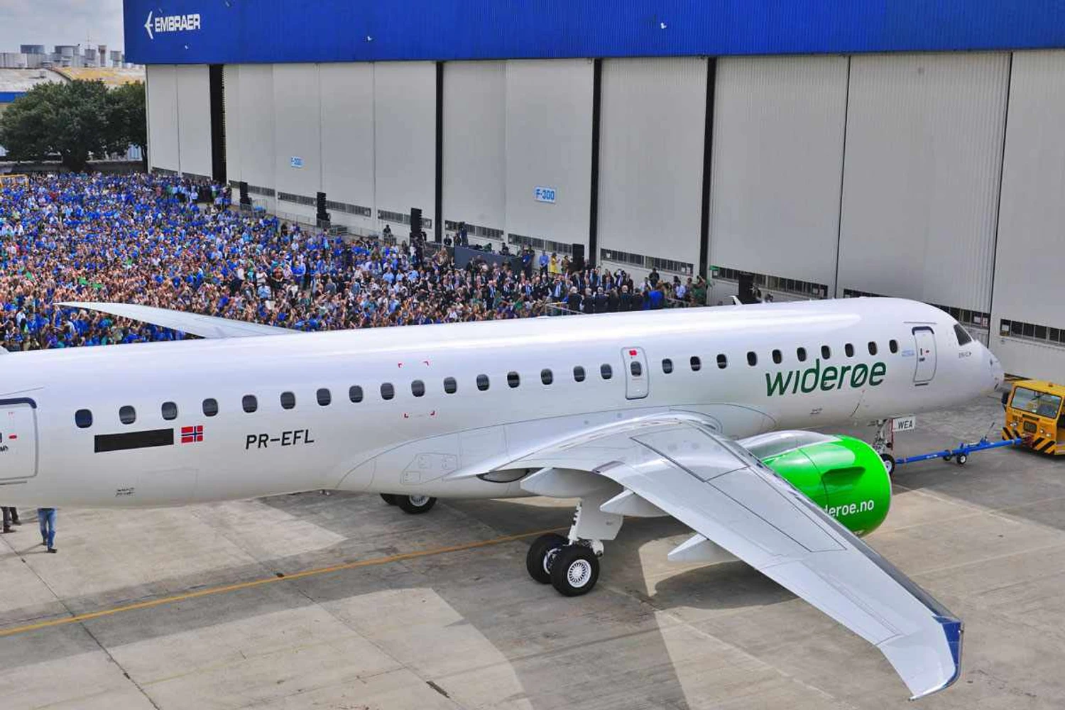 O primeiro E190-E2 foi entregue em 2018 (Embraer)