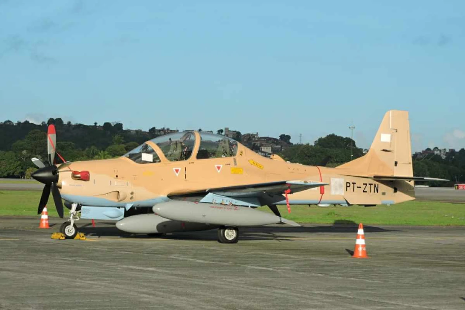 Dois pilotos morrem em acidente com Super Tucano em Mali