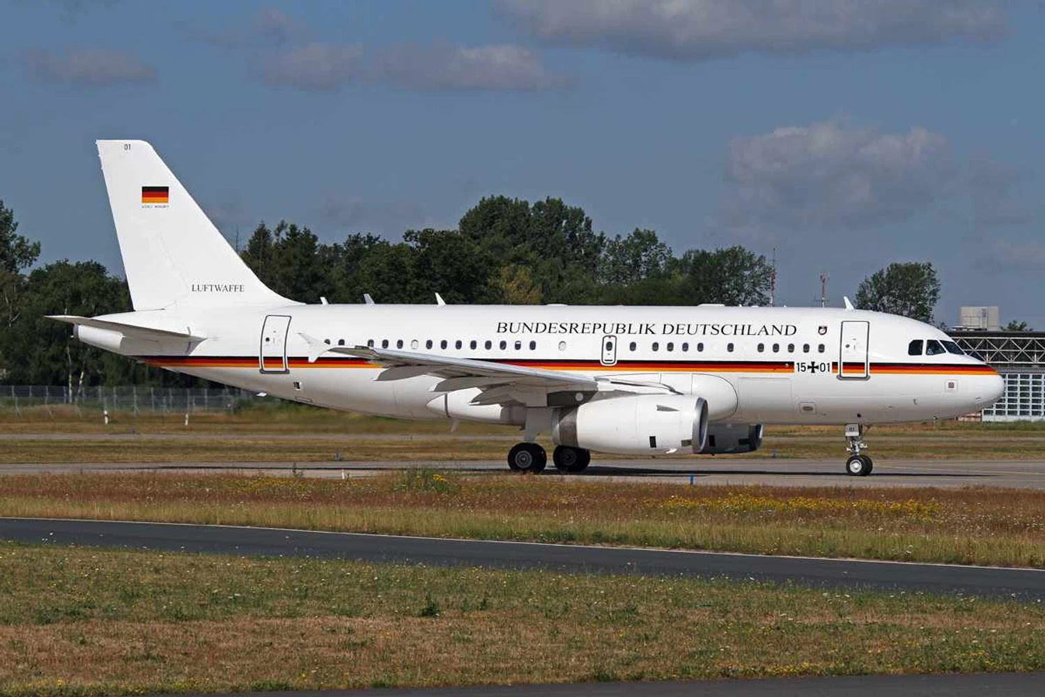 Airbus A319 de transporte oficial do governo alemão (Björn Strey)