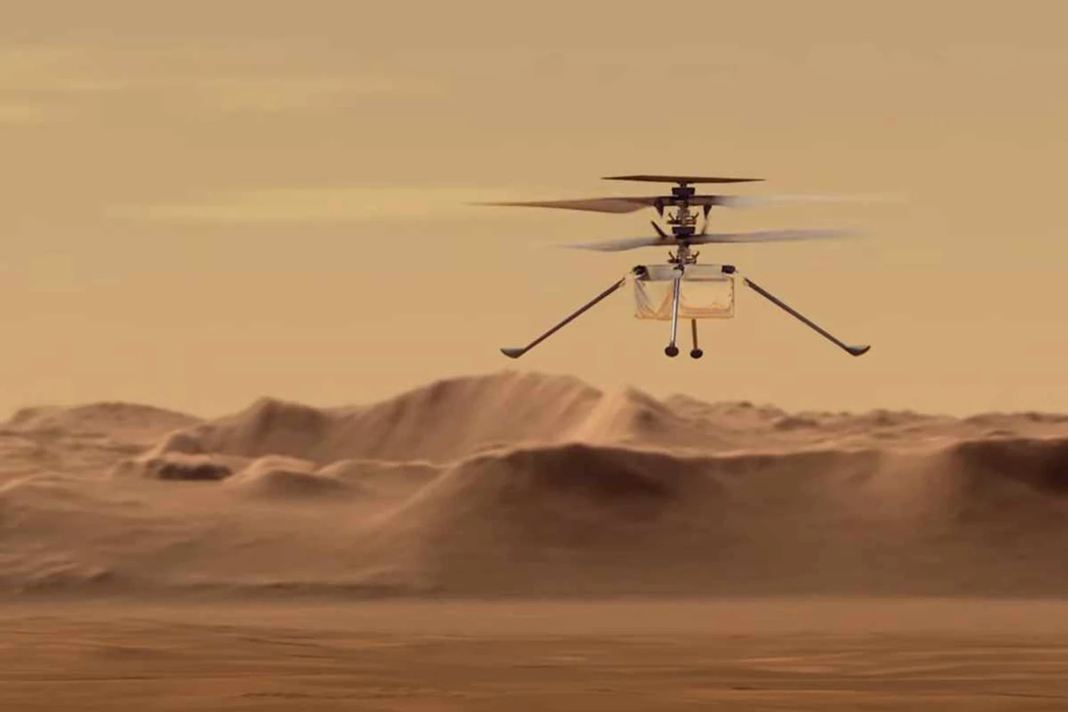 Helicóptero "marciano" da NASA tem novo nome: Ingenuity
